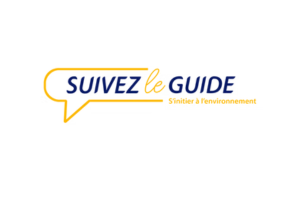 Logo suivez-le guide, s'initier à l'environnement